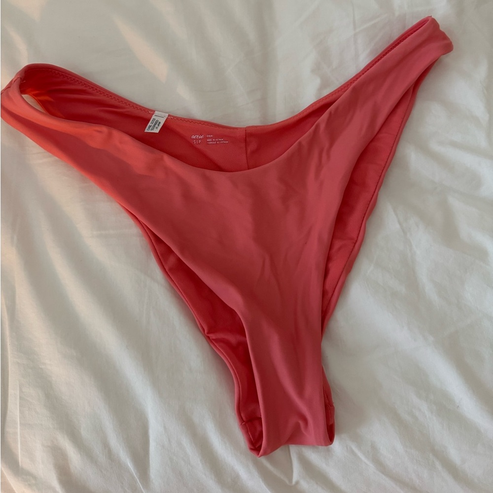 Aerie Pink Brazilian Bikini